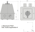 Electromet Star-delta kameras slēdzis 3P 100A