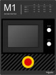 Schneider Electric Harmony XB5 Legend plate