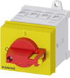 Siemens Cam switch 0-1 3P dzeltens/sarkans