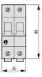Eaton automātiskais Slēdzis FAZ-C10/1N 1+N C