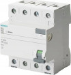 Siemens atlikušās strāvas ķēdes pārtraucējs AC