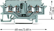 Wago Diode savienotājs. 4 vadu (279-620