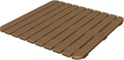 Aptel TATAY Shower tray 55x55cm/brown 1555300