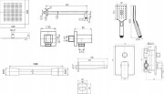 Bateria prysznicowa Valvex 2455560 BAT. LOFT