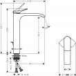 Hansgrohe jaucējkrāns Vivenis 75040000 [Bateria umywalkowa