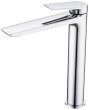 Rea High izlietnes krāns Chrome [Bateria
