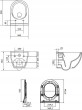 Cersanit City tualete (CSSD1003467411) [Deska sedesowa]