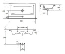 Cersanit Como izlietne 80 cm (K32-004-ECO)