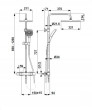 Zestaw prysznicowy KFA 5756-910-31 / KFA