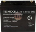 Technocell AGM akumulators bez apkopes 18Ah