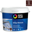 Pentakolora fasāde glezno villa Novus (Brown