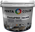 Pentakolora krāsa Pentacolor Pentapro fasāde Balt