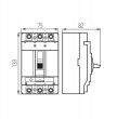 Kanlux MCCB KMCCB-RT-125A modulārais ķēdes pārtraucējs