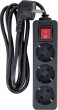 Kabel zasilający MicroConnect MC-GRU0035BS rozdzielacz 5