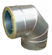 SpiroFlex 150/200 kolano ocynk izolowane 90