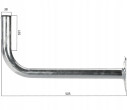 Delta Uchwyt Murowy UML-38L50/HDG