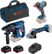 Bosch elektroinstrumentu komplekts SET GBH180 GWS180