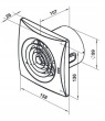 Ventika Aksiālais ventilators fi100 230V 7