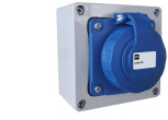 ELEKTROPLAST Virsmas ligzda 2P+Z 16/250 IP65