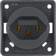 Hager Integro Flow Socket no/no �