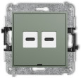 Karlik MINI Mechanizm ładowarki USB podwójnej