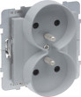 Legrand Dubultā ligzda 2x2P+Z balts 16A