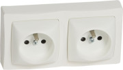Legrand Oteo dubultā ligzda ar zemējumu