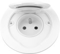 Orno Round elektrības ligzda IP55 1x2P+Z