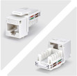 StarTech CAT6 keystone jack 24-pack (C6KEY110WHE24PK)