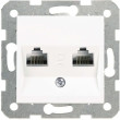 Viko KARRE Dubultā datora ligzda RJ45