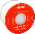 CORAB Przewód Koncentryczny RG6 TRI Cu