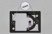 Blebox Ramka montażowa FRAME-PANEL-M-W/ (FRAME-PANEL-M-W/BLEBOX)