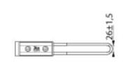Ensto Uchwyt odciągowy 4x(50-120)mm2 SO118.1201S