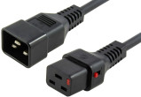 MicroConnect strāvas vads C19 IEC slēdzene
