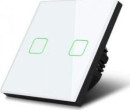 Maclean Light switch touch MCE712W dubultā