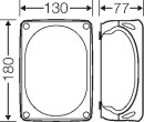 Hensel kabeļu sadales kārba 180 x