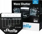 Shelly Qubino Wave Shutter. relejs (melns/balts