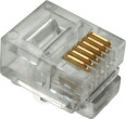 Solarix RJ12 CAT3 UTP 6p6c savienotājs