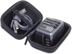 Troika Adapter podróżny World Travel, czarny