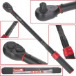 Cietā griezes momenta atslēga 3/8" 10-120Nm