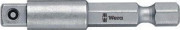 Wera 1/4" adapteris 100 mm ligzdām