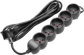 Orno Przedłużacz 5-krotny 2P+Z, 3m H05VV-F
