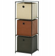 Storage Solutions Plaukts ar trim auduma