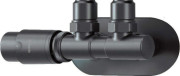 Deante Piederumi vannas istabas radiatoram Kreisais