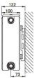 Caradon Compact radiators C22 400 x