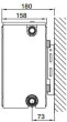 Caradon Compact radiators C33 600 x