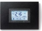 Finder Black iebūvētais elektroniskais termostats. kas