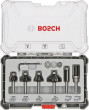 Bosch komplekts frēzes vienkāršu un profila