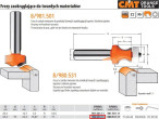 CMT CMT FREZ ZAOKRĄGLAJĄCY DO TWARDYCH