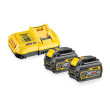 Dewalt XR Flexvolt komplekta DCB118 lādētājs